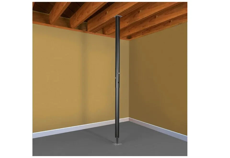 Jack Post Adjustable Floor-Support Basement Support Beam Column Pole 8 ft. 4 in