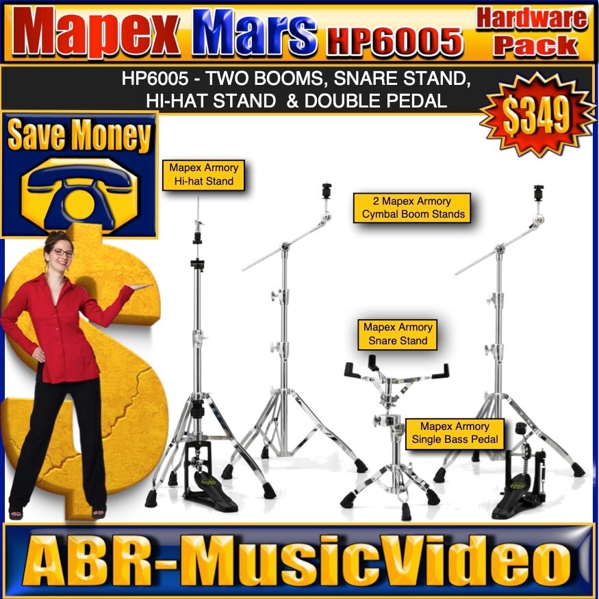Mapex T865 Saddle Top Double-braced Drum Throne