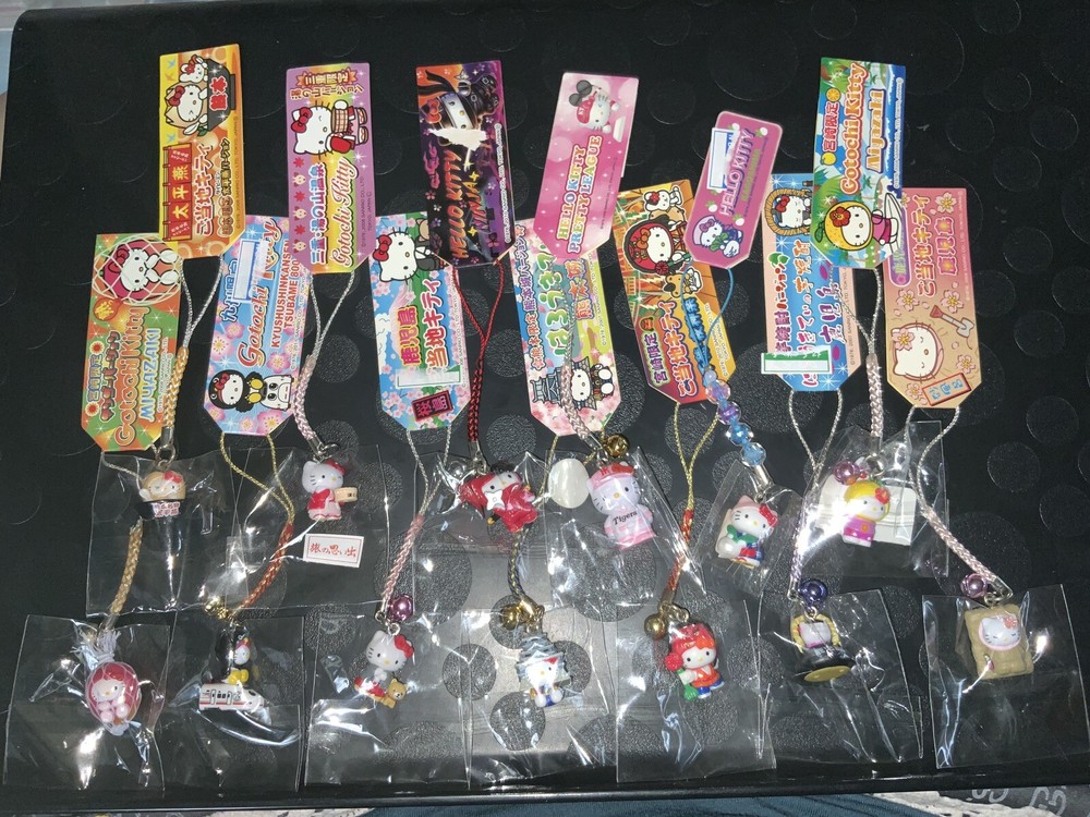 Sanrio Hello kitty Strap Keychain JAPAN