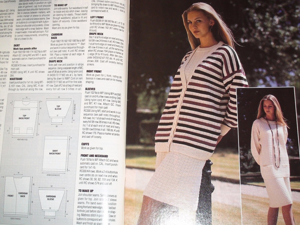 KNITTING MACHINE MAGAZINE/ BOOK: MACHINE KNIT TODAY OCTOBER 1994