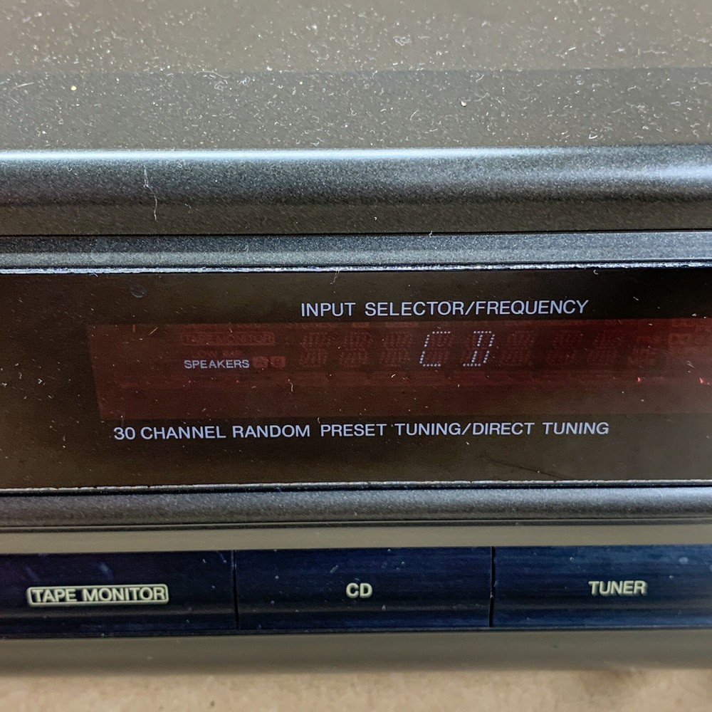 Technics SA-EX100 AV Control Stereo Receiver Amplifier Bundle with Remote Works
