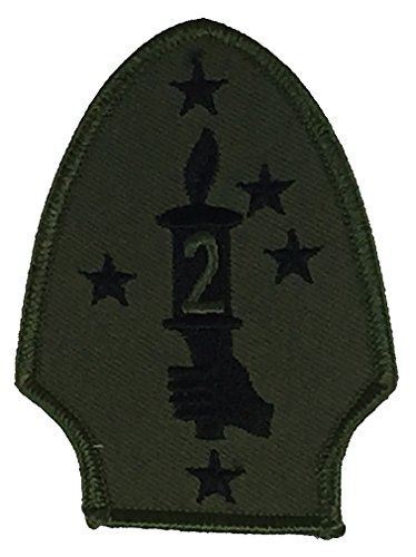 USMC SECOND 2ND 2D MARINE DIVISION MARDIV PATCH THE SILENT SECOND FOLLOW ME