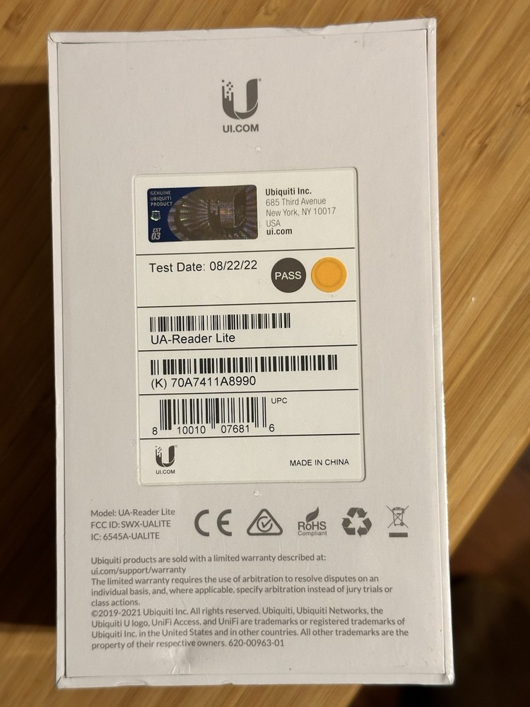 Ubiquiti UniFi Access Reader Lite