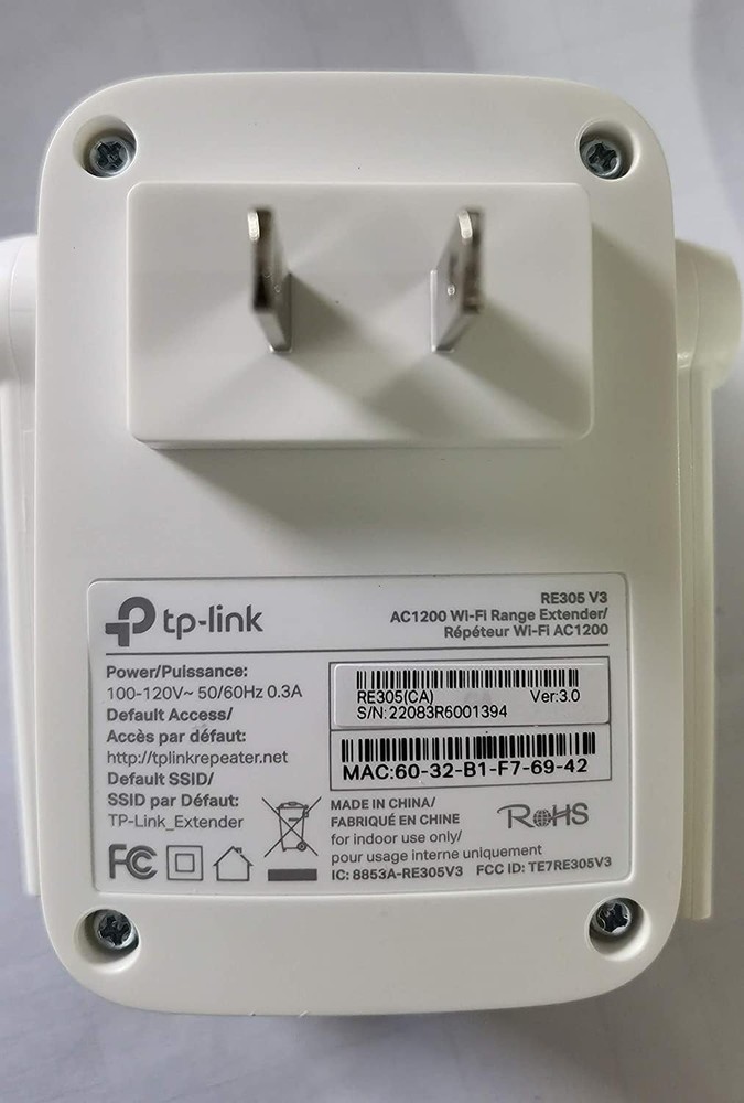 Compact 1200Mbps WiFi Extender - Easy Setup with Kasa App & Alexa Support