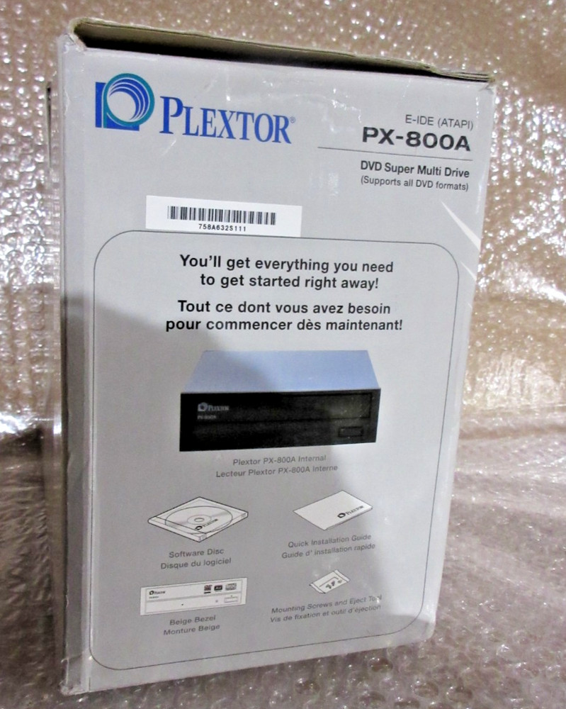 Plextor PX-800A CD/DVD Drive Beige-OPEN BOX