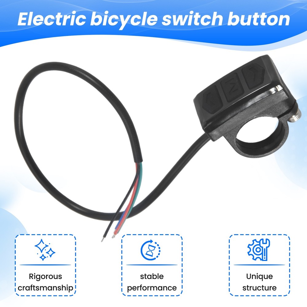 Electric Control Button Handlebar Mount Split Meter Switches Button for6939