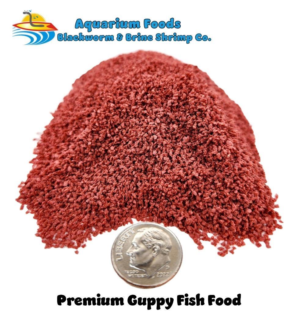 PREMIUM GUPPY FISH FOOD - COLOR ENHANCING - PROMOTES FIN GROWTH - FREE SHIPPING!