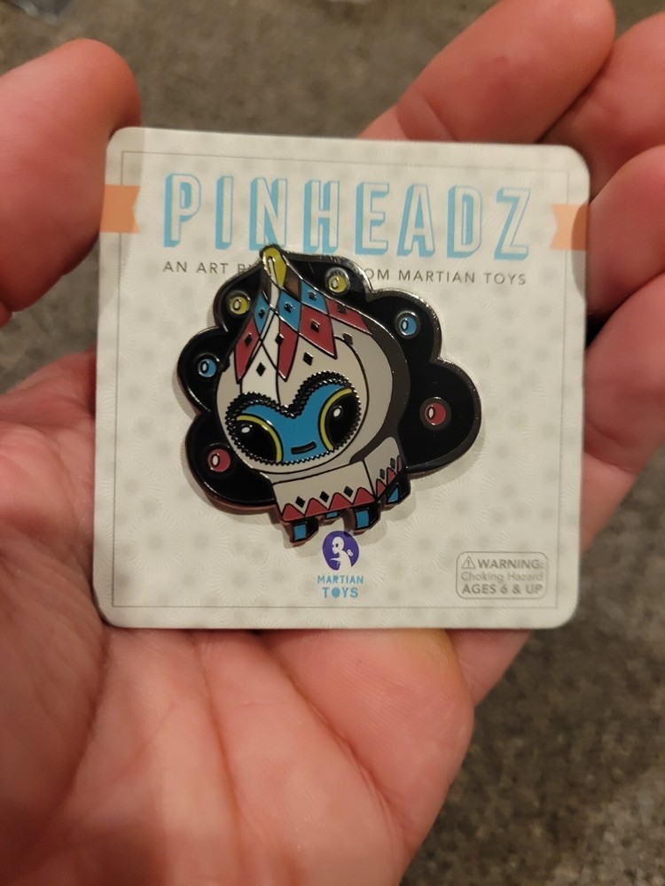 Alien UFO Martian Enamel Pin Lapel Outer Space