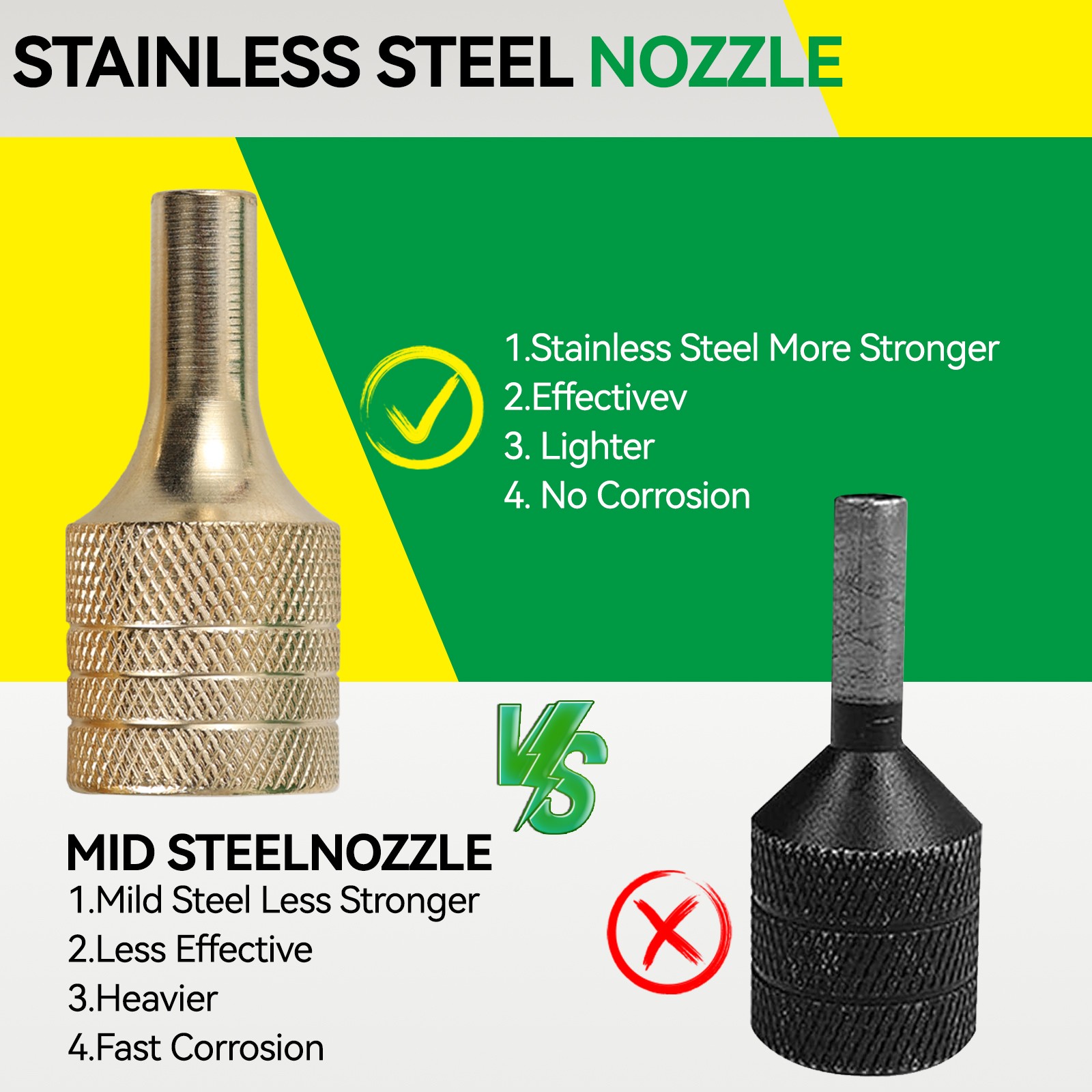 72pcs Tire Wheel Repair Gun Kit Mushroom Plug Probe Nozzle Tire Plugger Tubeless