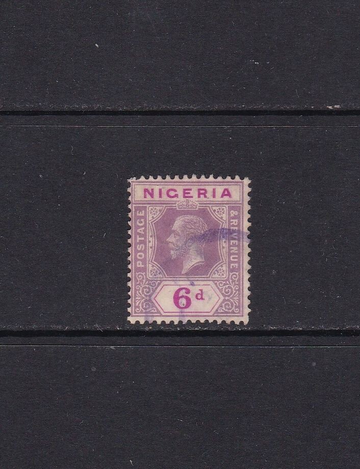 Nigeria 1914 6d Lightly Used SG7