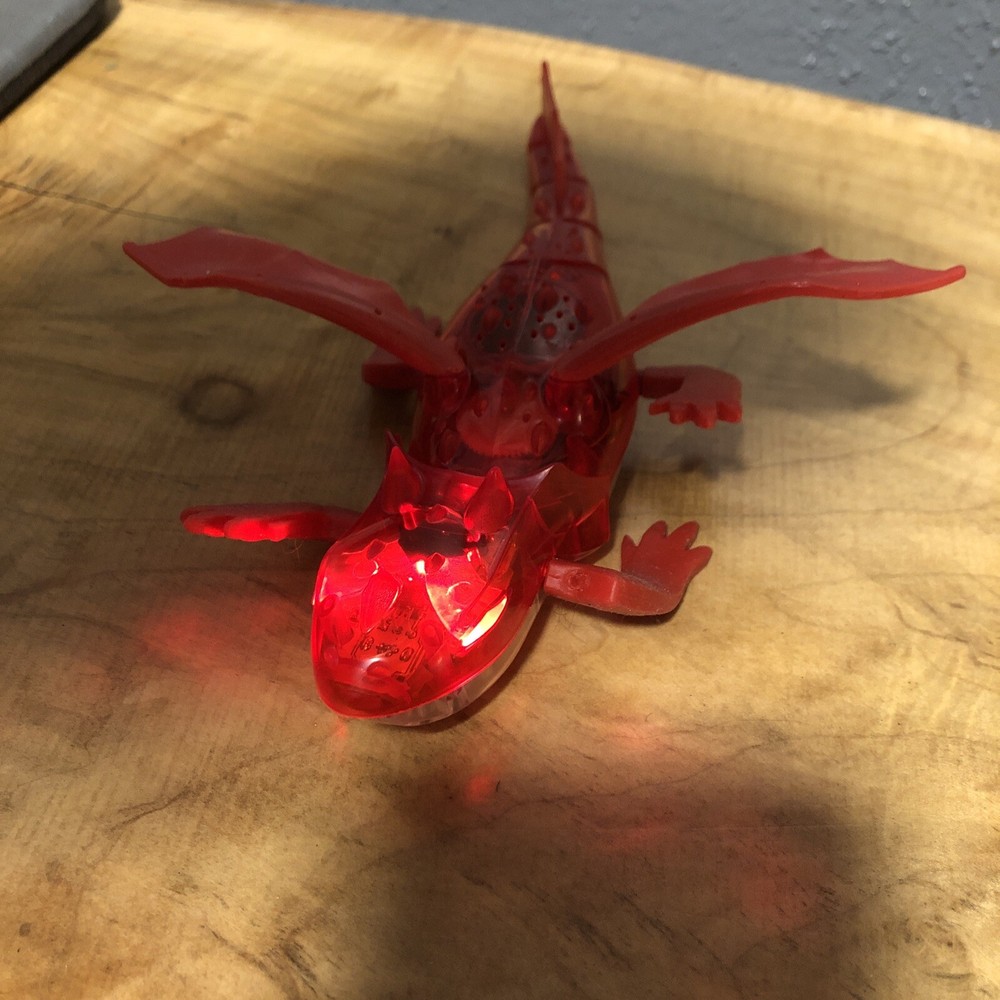 HEXBUG Red Dragon Rechargeable Toy Does Not Include Remote Powers Up With Sound