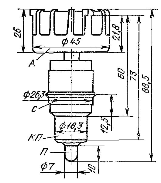 GI-11B (ГИ-11Б) RUSSIAN PULSE GENERATOR TRIODE TUBES OTK/RHOMBUS NIB QTY-1