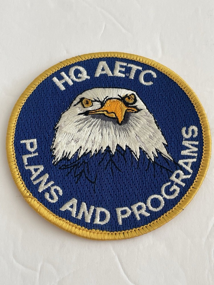 Headquarters Air Education Training Command Patch Plans and Progress USAF AETC