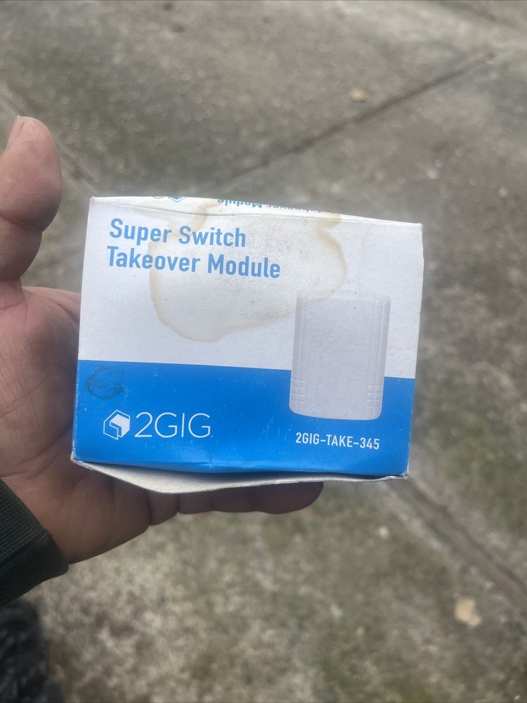 2GIG-TAKE-345 MHz Super Switch Wireless Home Security Takeover Smart Module