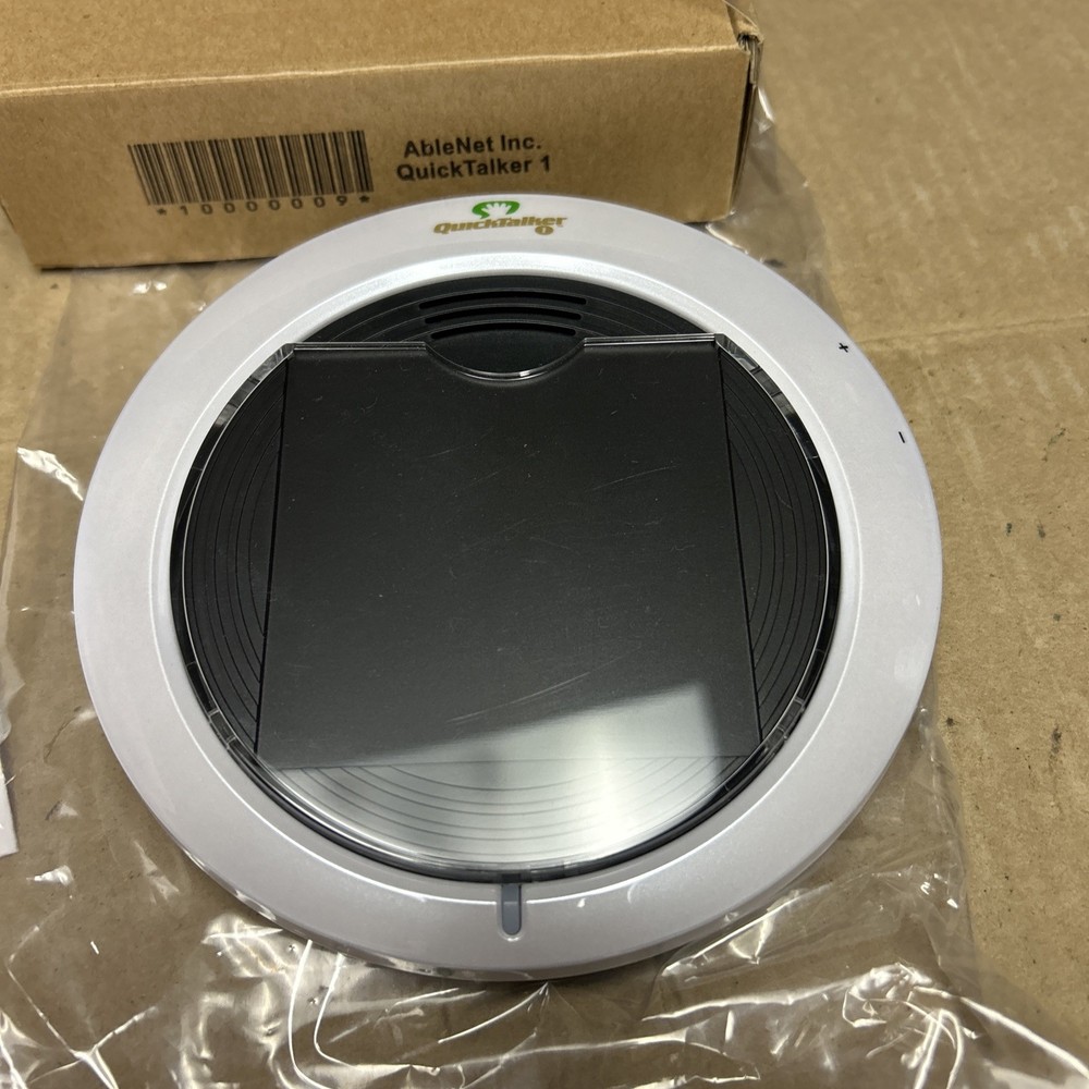 AbleNet Quick Talker Version 1 Communicator Single Message Speech Tablet Device