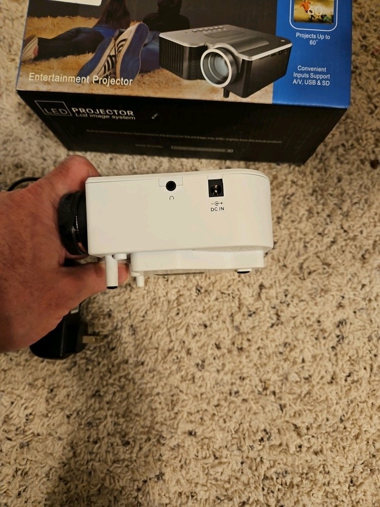 LED Projector LCD Image System Model: A-Z308-00A