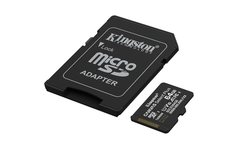 High-Speed 64GB Canvas Select Plus microSD Card | A1 Performance for App Storage