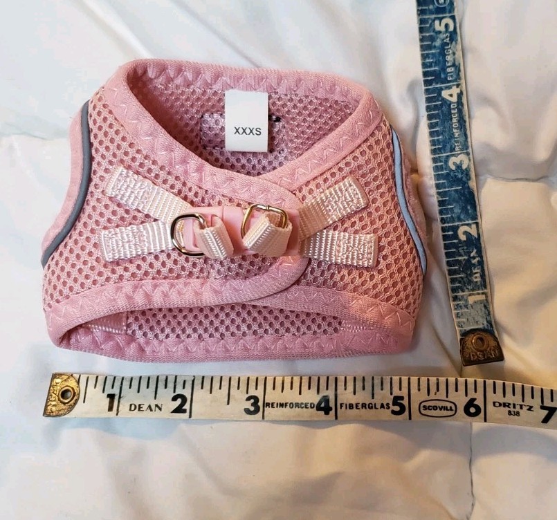 Fida XXXS Harness Pink Dog Cat Rabbit Guinea Pig Tiny