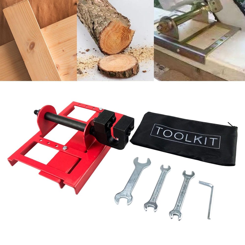 Chainsaw Lumber Guide. Easy to Use Chainsaw Attachment for Construction Workers.