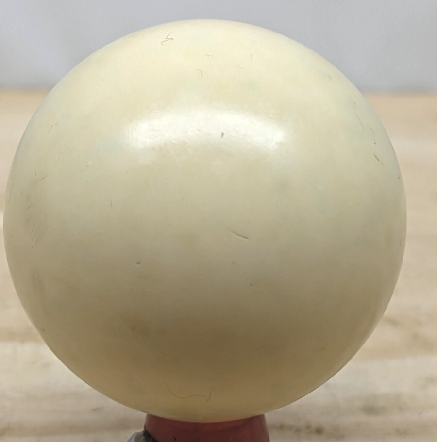 Pool ball white cue   2.25" diameter