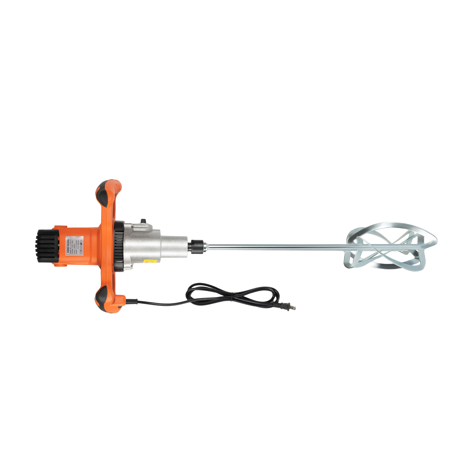 1800W Portable Electric Concrete Cement Mixer Double Rod Grout Stirring Mixer