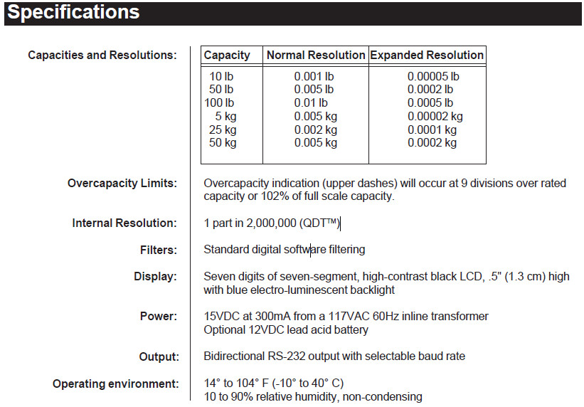 Avery Weigh-Tronix PC802-5 - 10# capacity