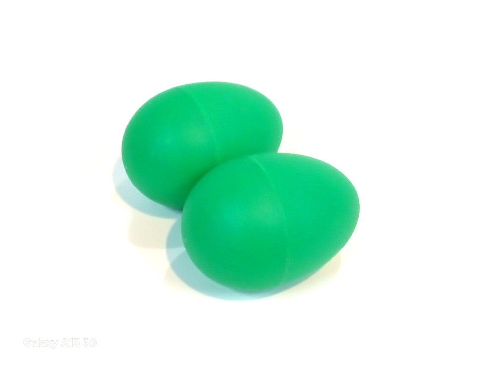 STADIUM GREEN SOUND EGGS SHAKER PAIR