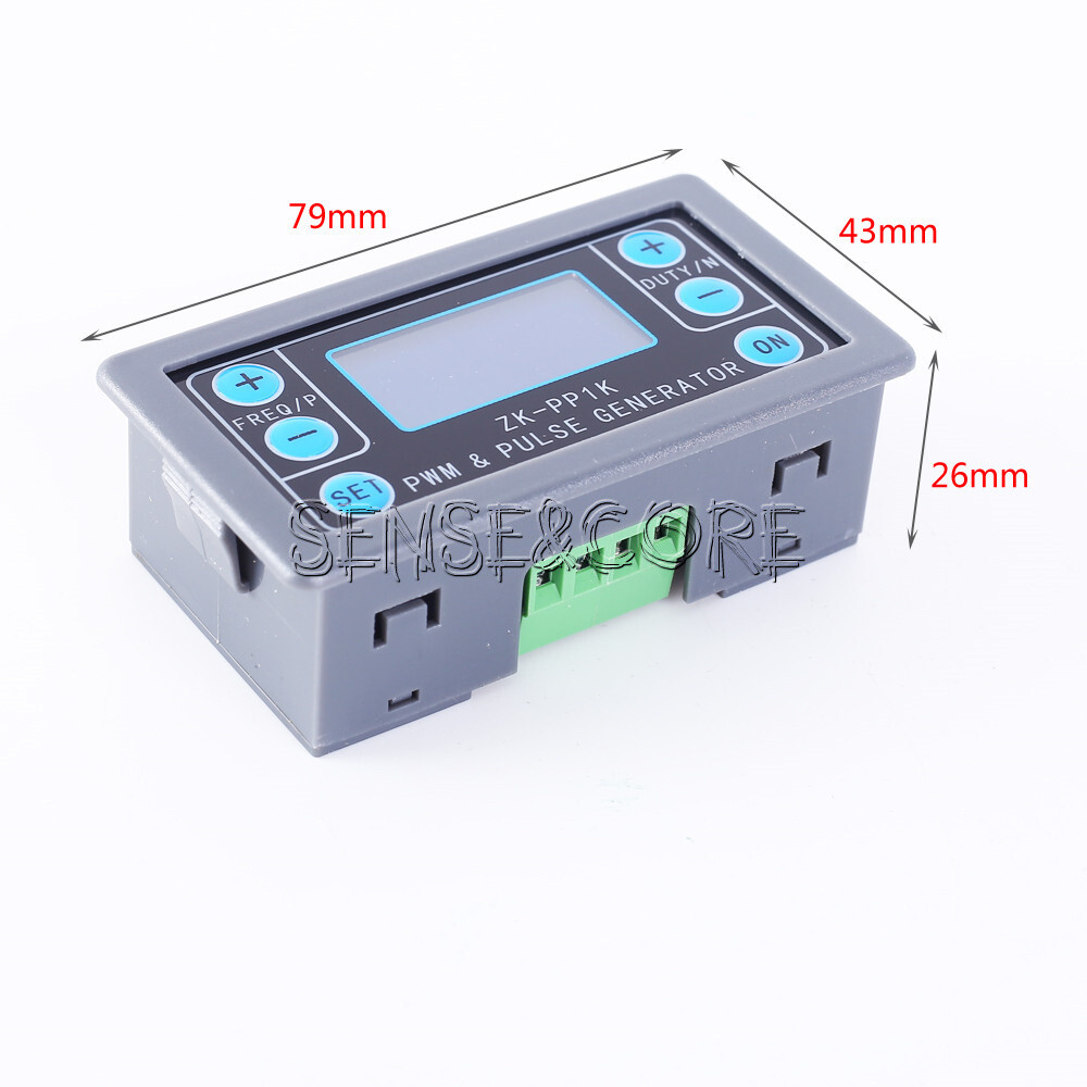 PWM Pulse Frequency Duty Cycle Adjustable Digital Module Square Wave Generator-