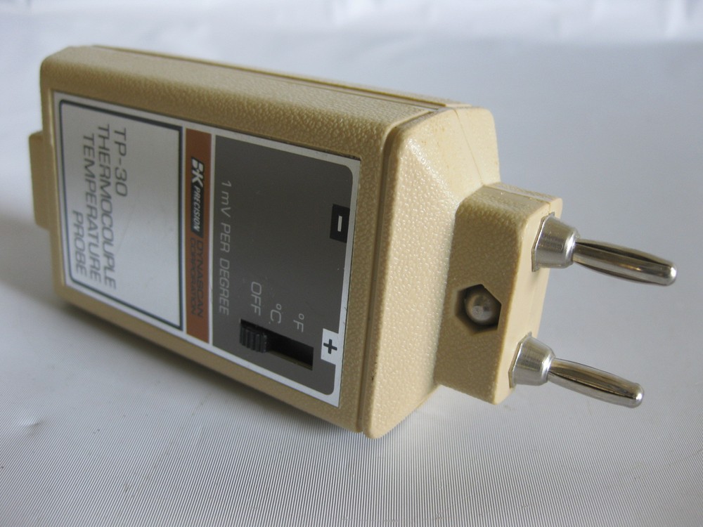 BK Precision Dynascan TP-30 Thermocouple Temperature Probe