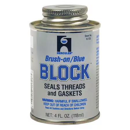 Hercules 15703 All Purpose, High Performance Pipe Thread Sealant, 4 Oz, Blue