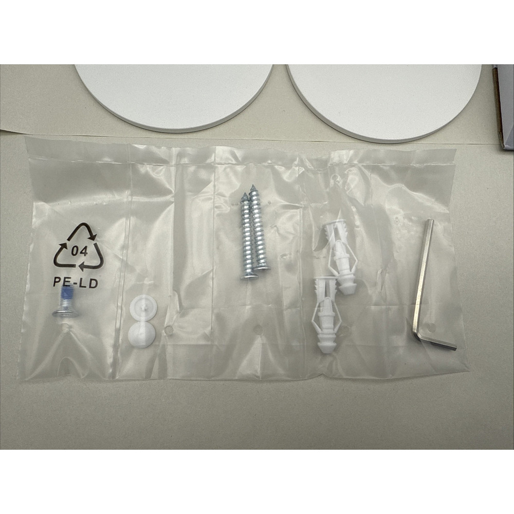 ERA100 Fixed Position Wall Mount Bracket 2pcs, missing 1-set of hardware *READ..