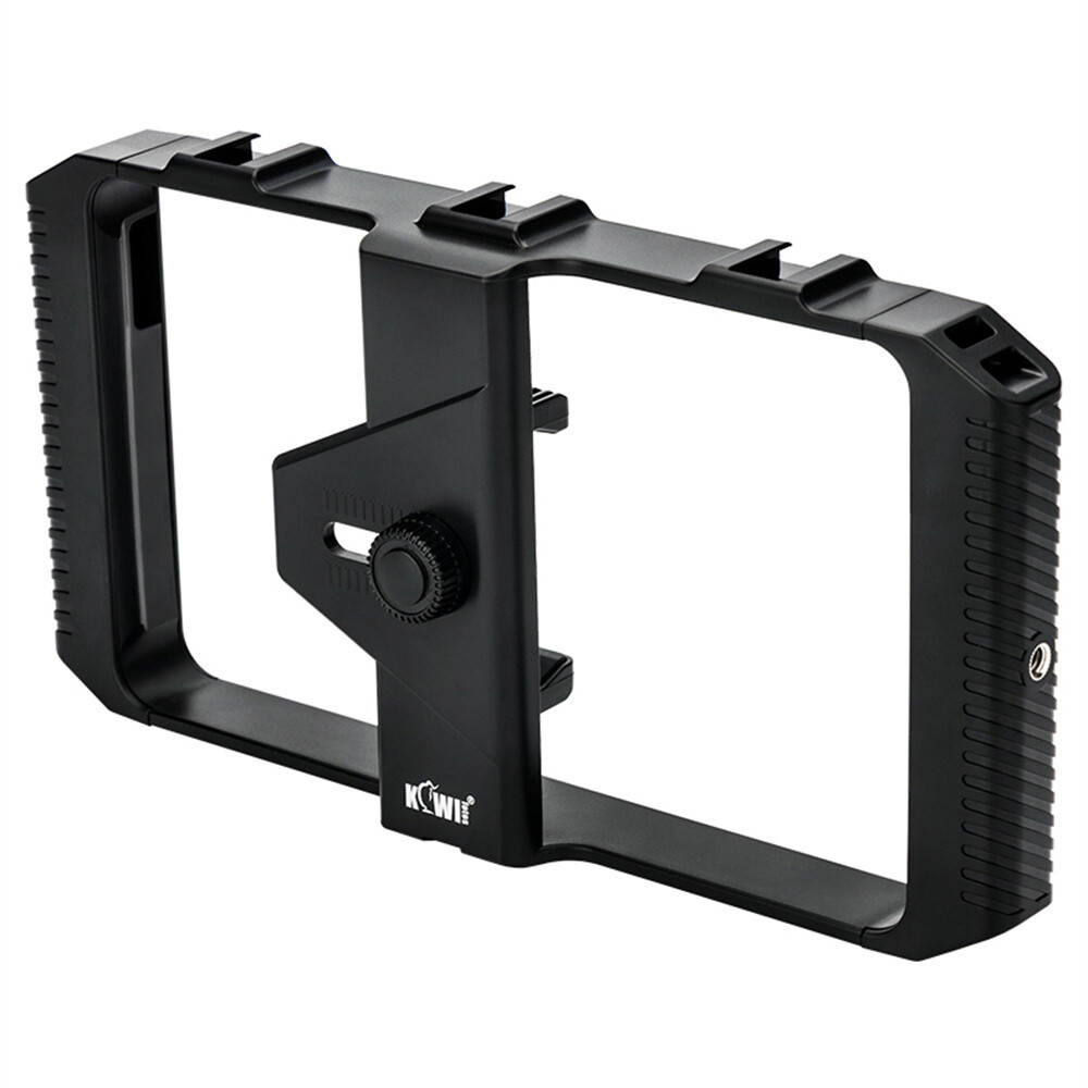 SmartPhone Film Making Vlogging Kit Video Camera Rig Stabilizer Cage for iPhone