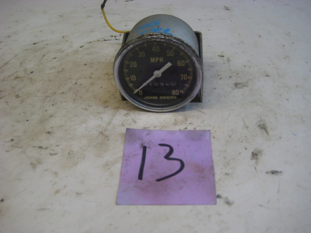 1972 John Deere 500 Snowmobile Speedometer
