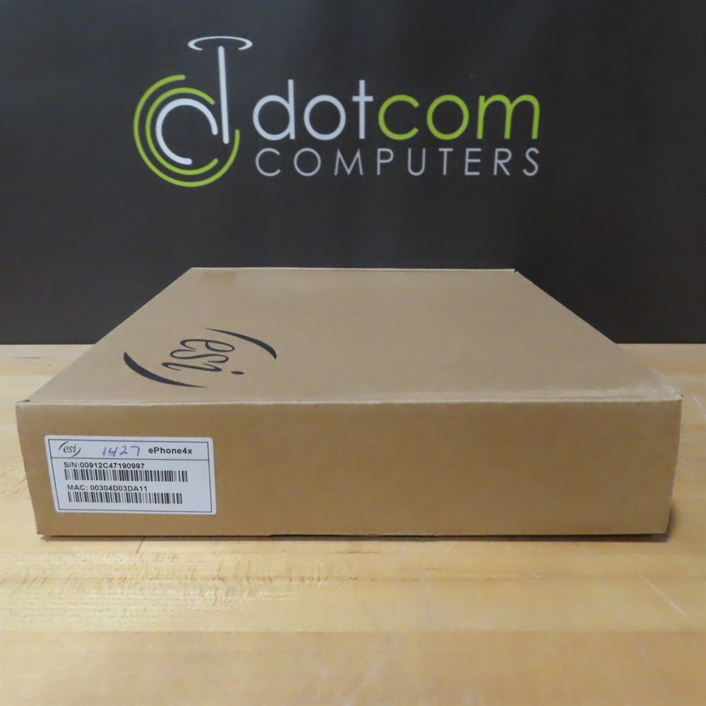 ESI ePhone4x Enterprise IP Phone for ESI eSIP Evolution Series & ESI eCloud PBX
