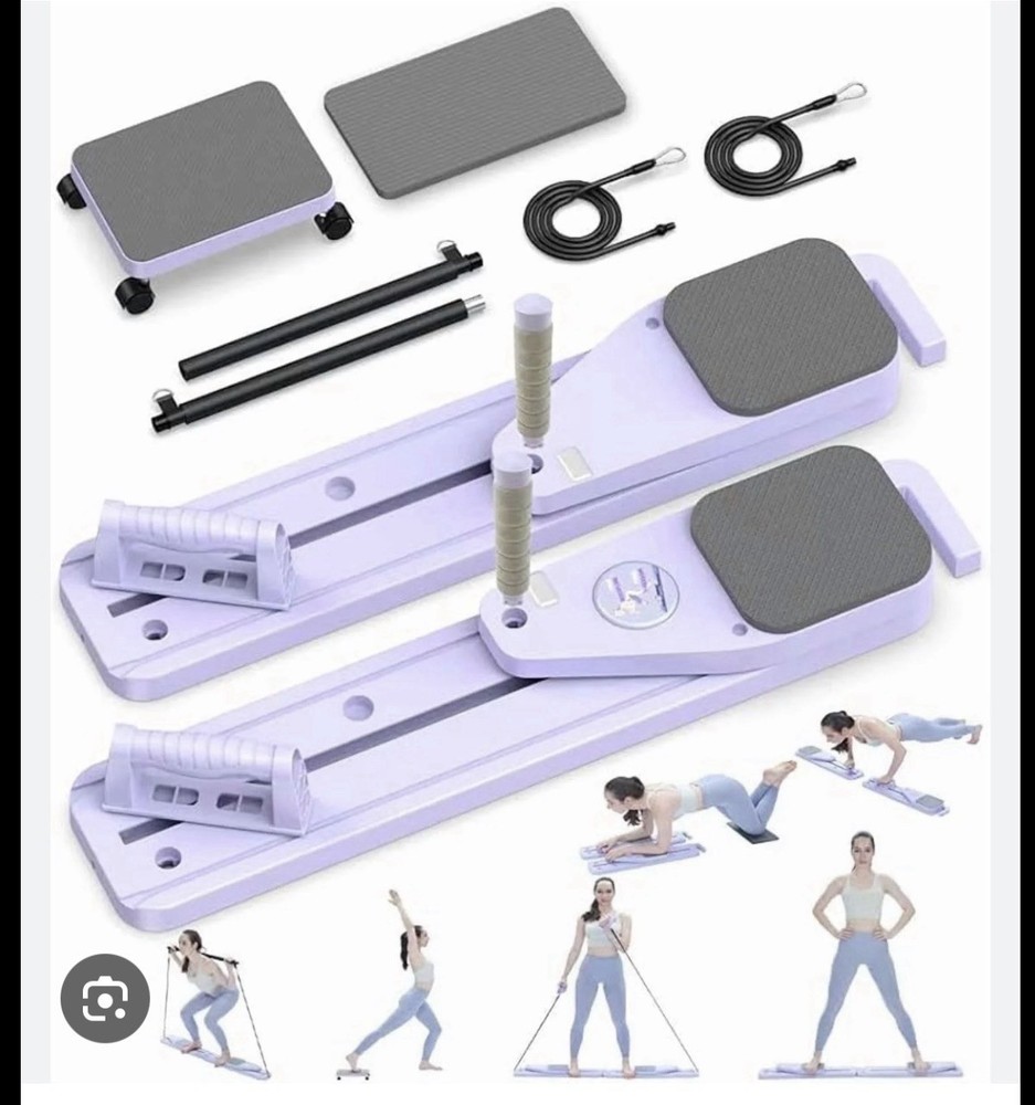 New Pilates Reformer Set, Purple