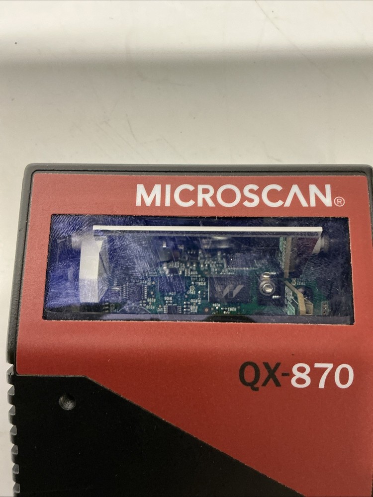 Microscan QX-870 Fixed-Mount Scanner X-205