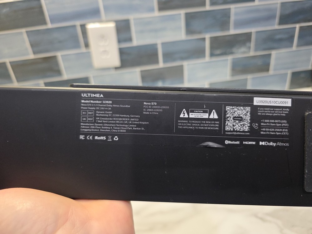 Ultimea Nova S70 (Model U3920)