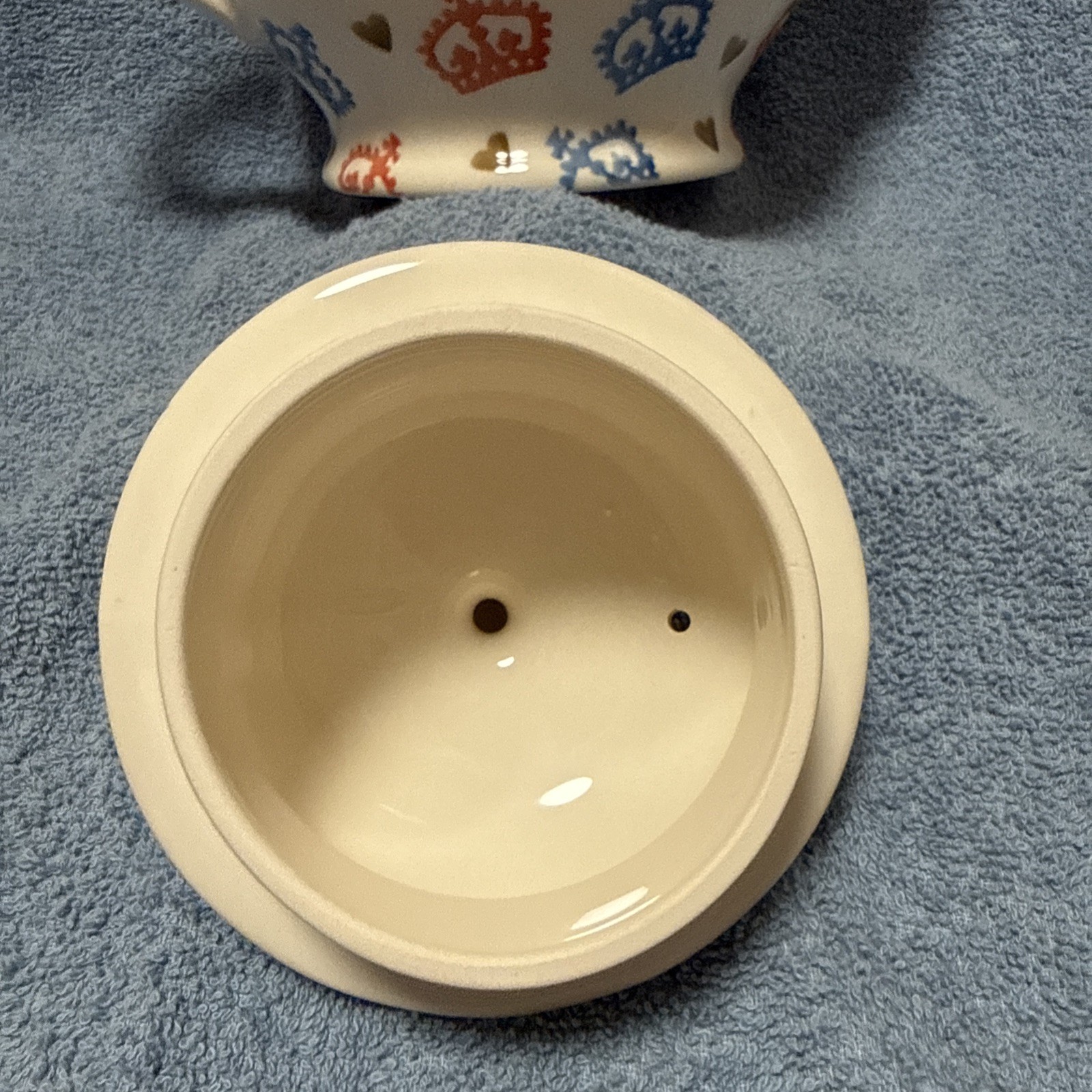 Emma Bridgewater Platinum Jubilee Tea with the Queen June 4 2022 Crown Hearts