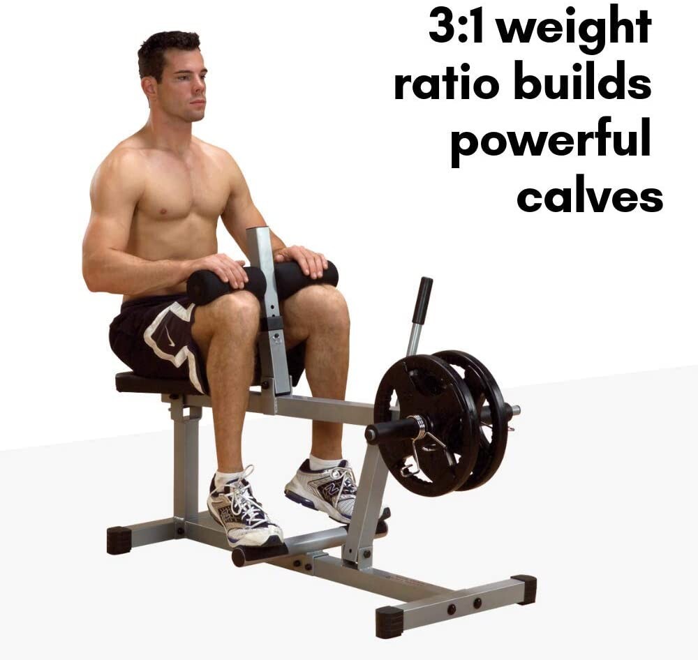 Body-Solid Powerline Seated Calf Raise Machine (PSC43X)