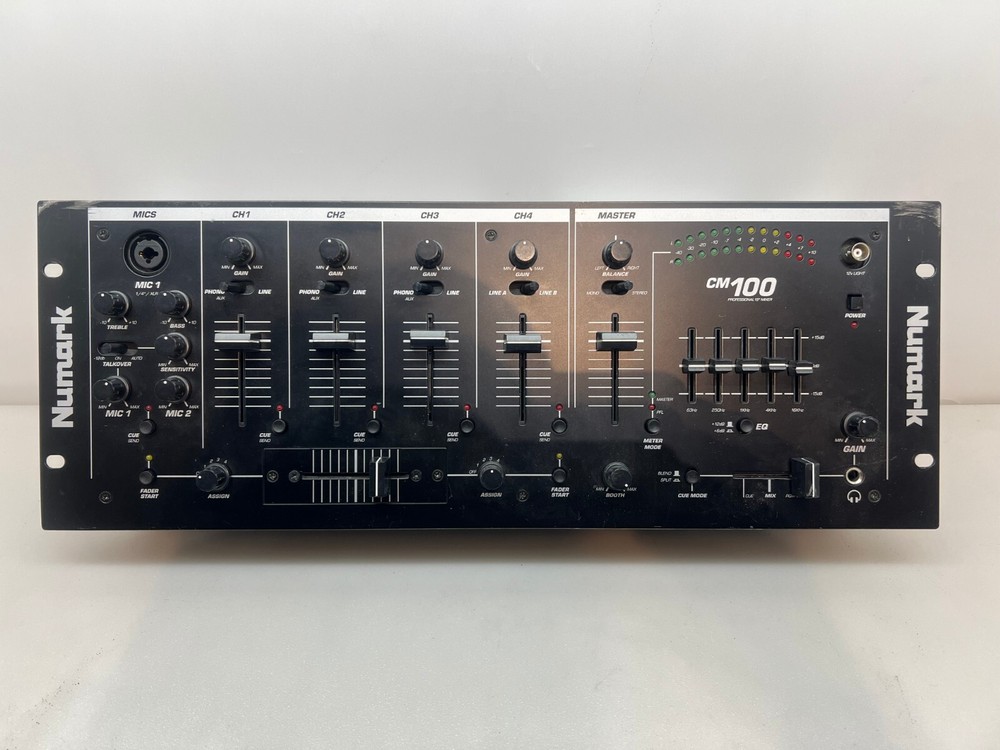 Numark CM100 Quad Deck Controller For Parts Free Shipping