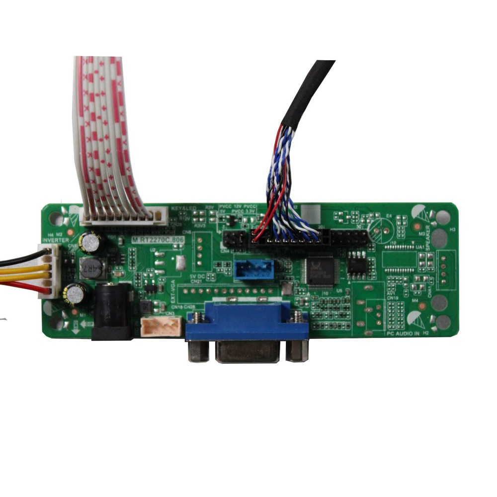 VGA LCD Controller Board For 9inch 800X480 NL8048BC24-09D LCD Screen