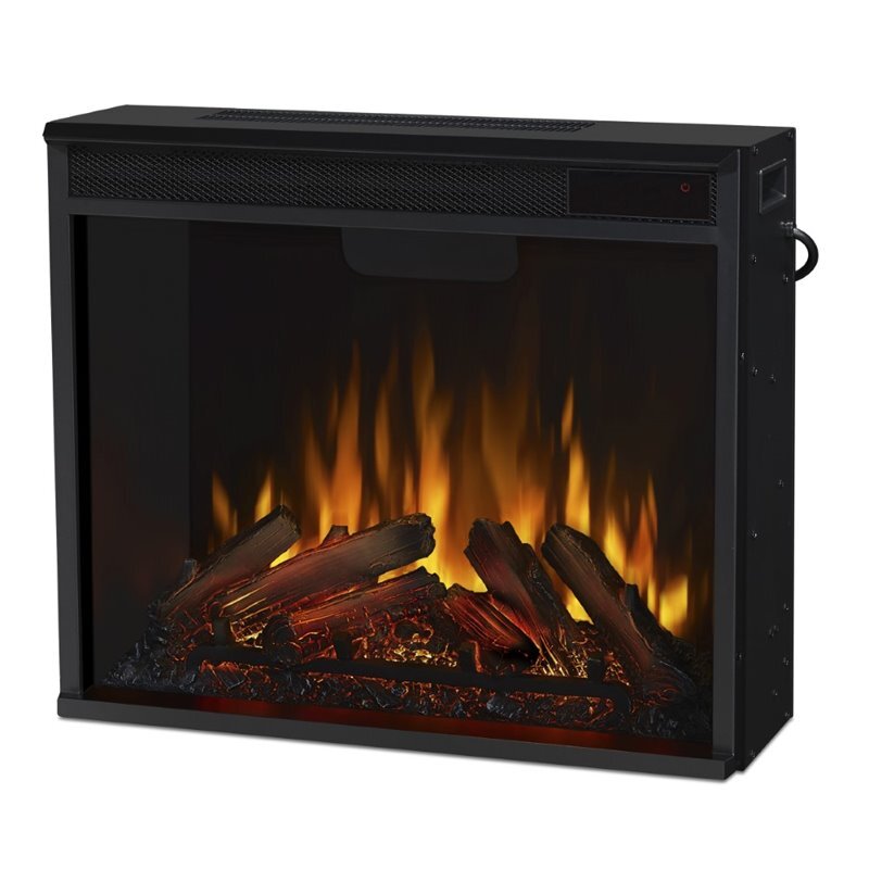 Real Flame Kipling Electric Fireplace in White Marble