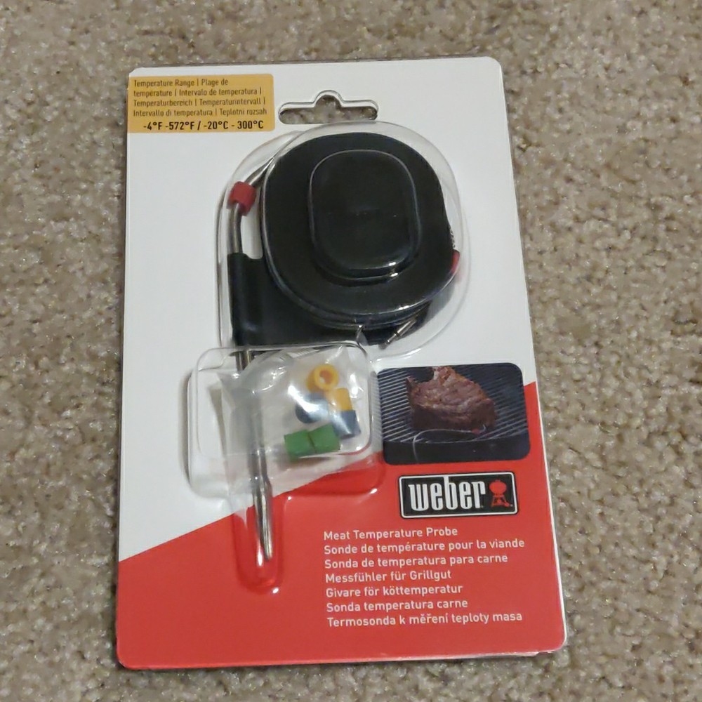 Weber Connect iGrill Meat Temperature Probe Grill Tool Thermometer BBQ Accessory