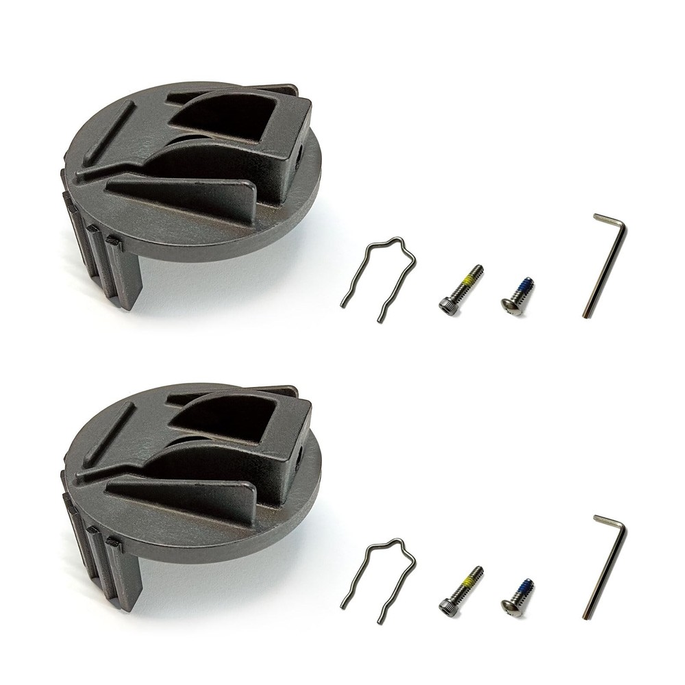 Welvzen Replacement for 109113 Plastic Adapter, Shower Handle Matte Black