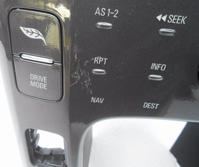 OEM Chevrolet Volt Radio Temperature Control Panel Faceplate-Missing Buttons