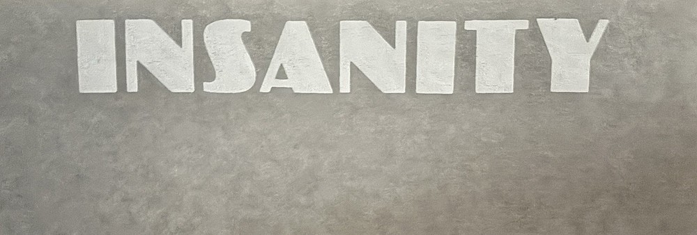 Original Vintage Insanity Iron On Transfer