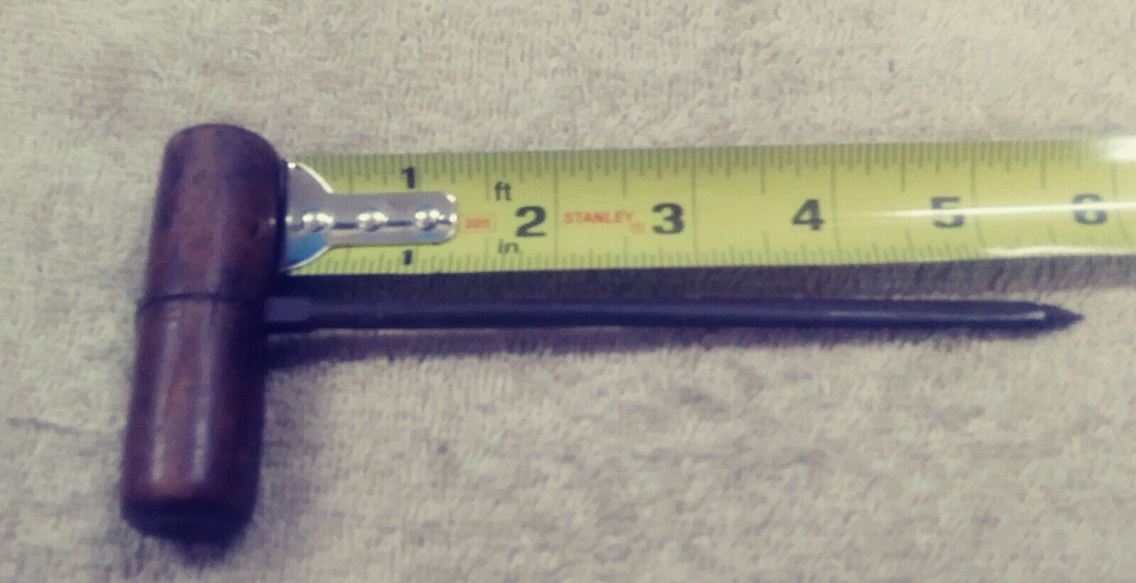 Antique Civil War Artillery US/CS Pod Style Gimlet - Cannon Tool Relic