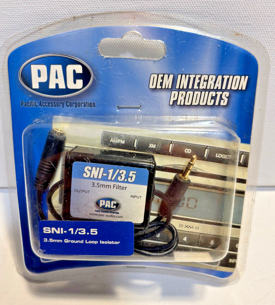 PAC SNI-1/3.5 mm Ground Loop Isolator