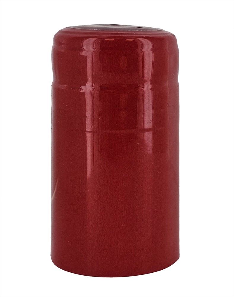 Red PVC Shrink Capsules-100 Count