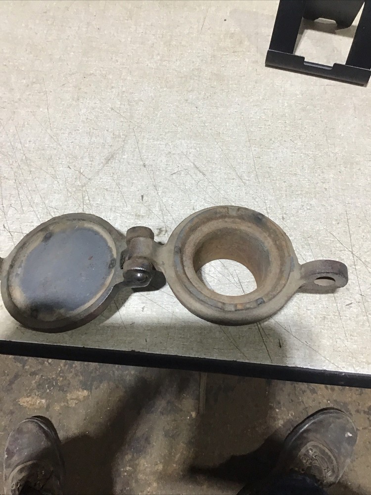 Morrison DuBuque Cast Iron Hinged Fill Cap, 2” Male Thread